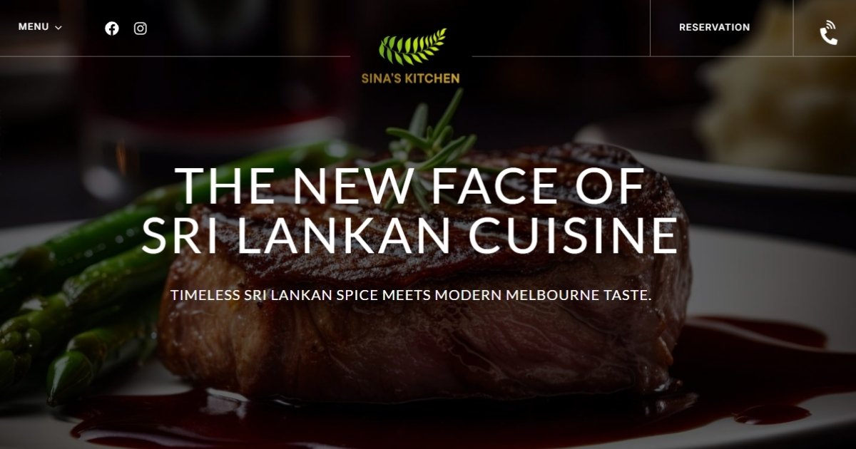 SINA’S KITCHEN